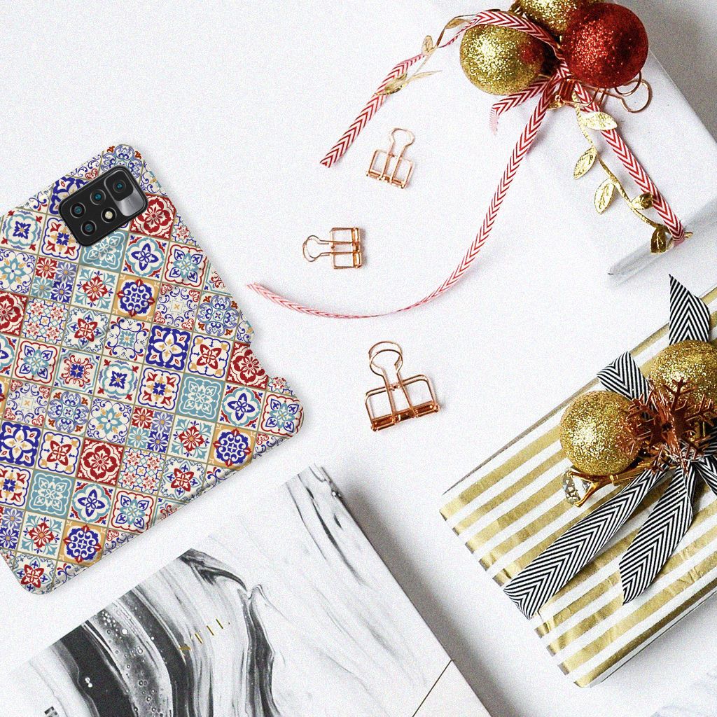 Xiaomi Redmi 10 Standcase Tiles Color - B2C Telecom
