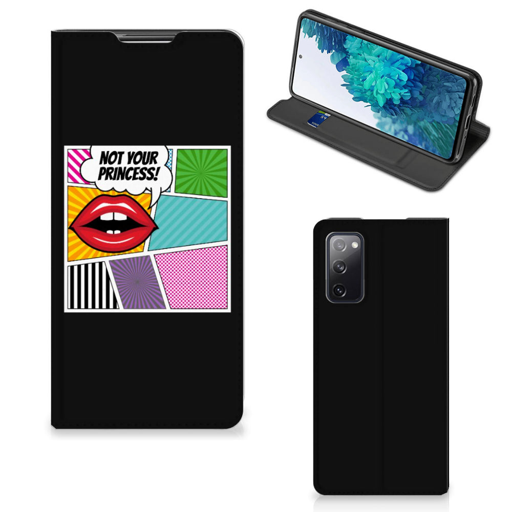 Samsung Galaxy S20 FE Hippe Standcase Popart Princess