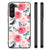 Samsung Galaxy S23 Plus Bloemen Hoesje Butterfly Roses