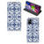 Samsung Galaxy M51 Smart Cover Flower Blue