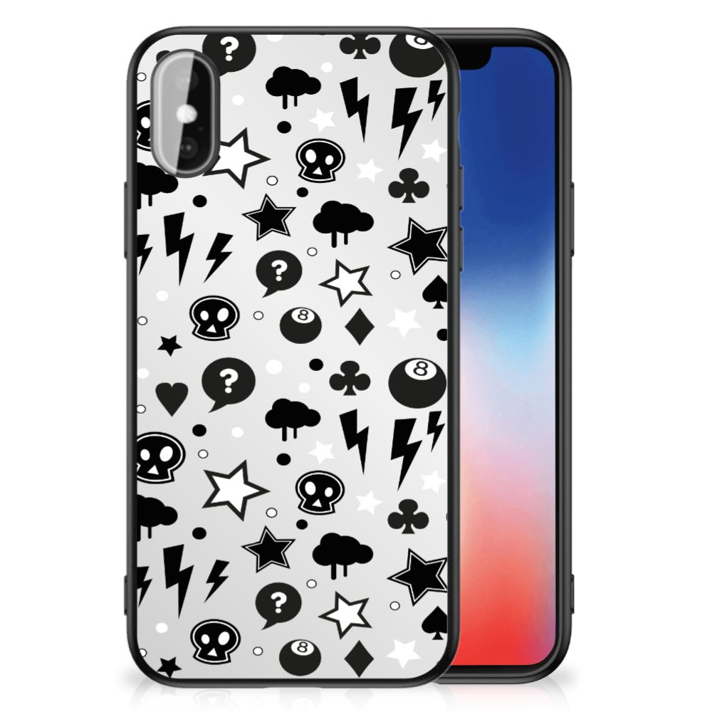 Telefoonhoesje iPhone X | Xs Silver Punk