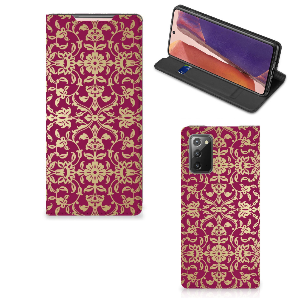 Telefoon Hoesje Samsung Galaxy Note20 Barok Pink - B2C Telecom