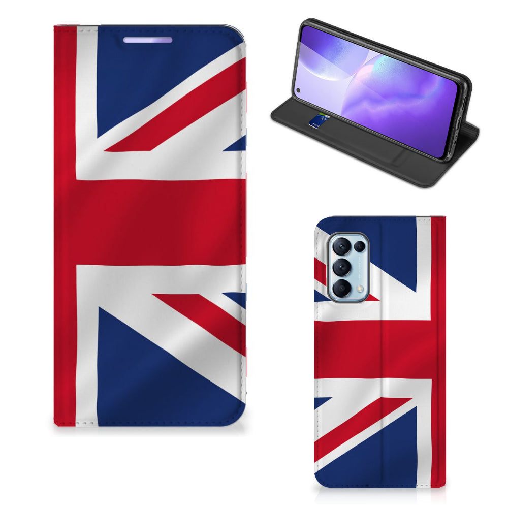 OPPO Find X3 Lite Standcase Groot-Brittannië