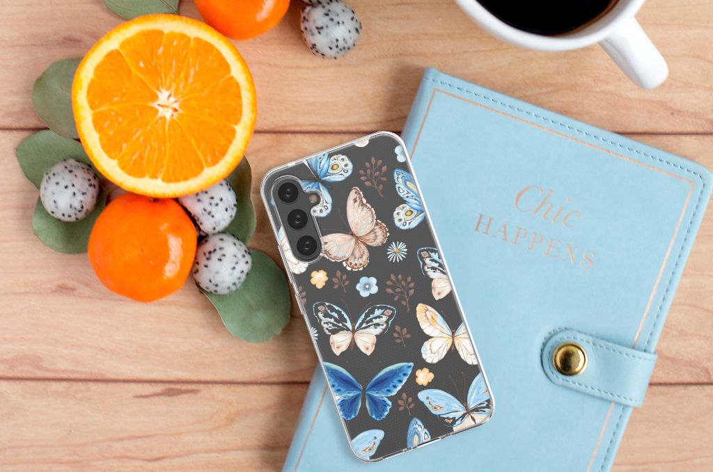 TPU Hoesje voor Samsung Galaxy A34 Vlinder B2C Telecom