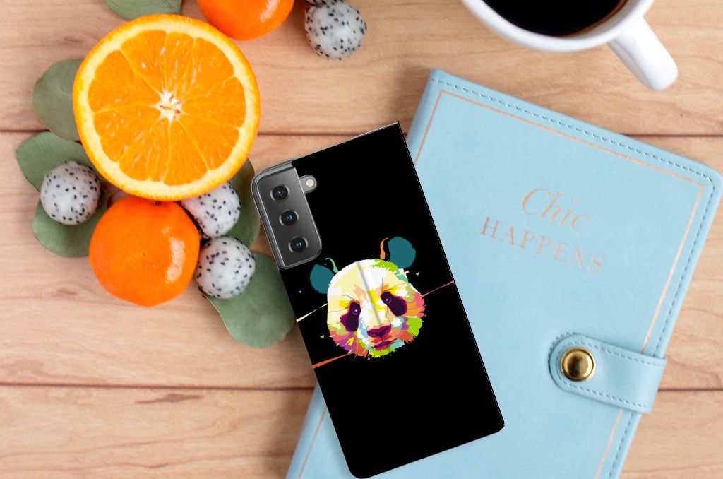 Samsung Galaxy S21 Plus Magnet Case Panda Color