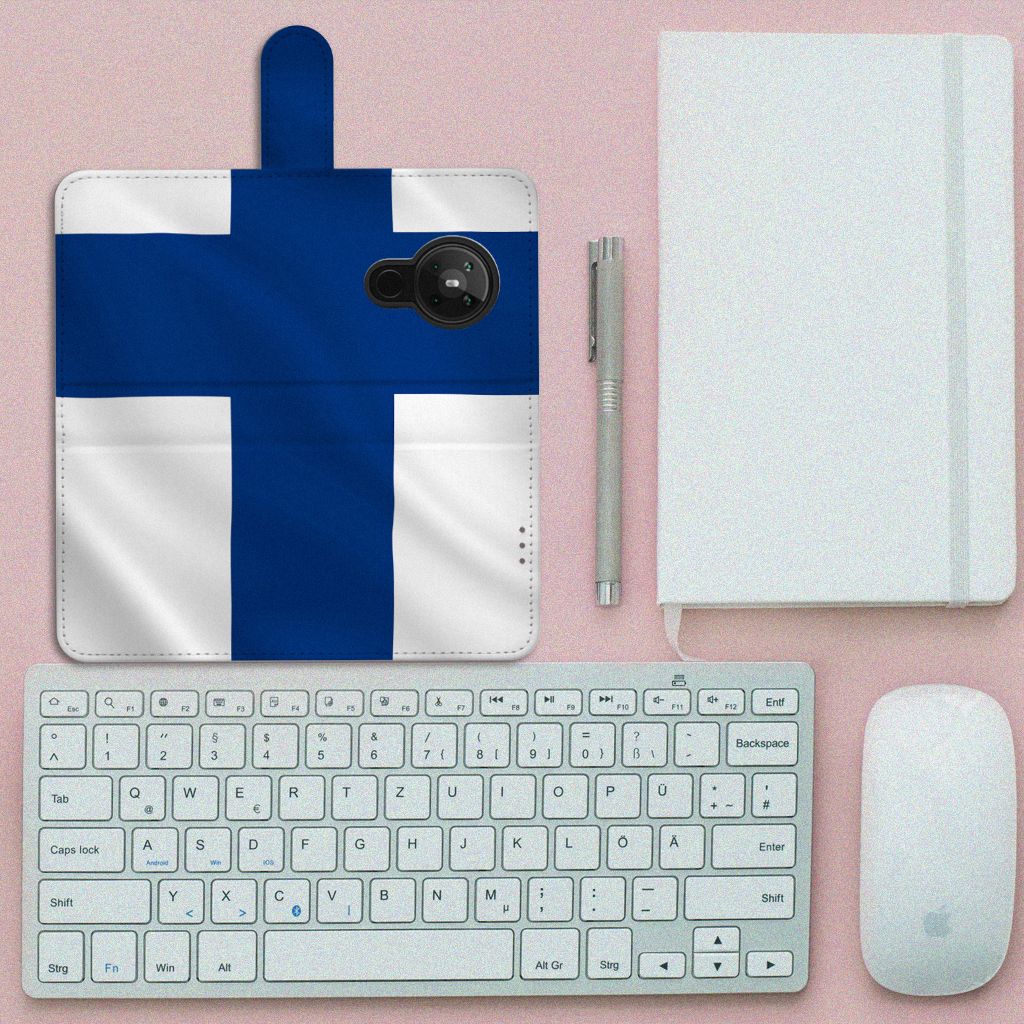 Nokia 5.3 Bookstyle Case Finland