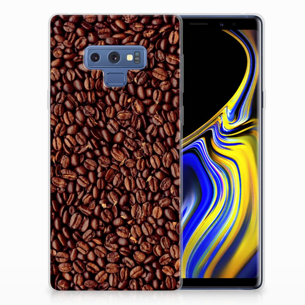 Samsung Galaxy Note 9 Siliconen Case Koffiebonen
