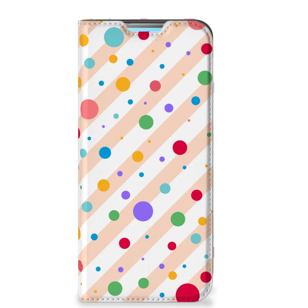 Xiaomi Redmi 10 Hoesje met Magneet Dots - B2C Telecom