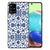 Samsung Galaxy A71 Bloemen Hoesje Flower Blue B2C Telecom