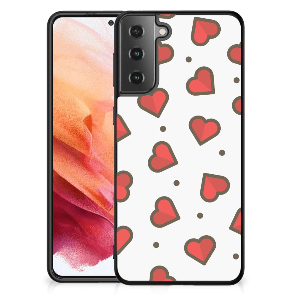 Samsung Galaxy S21 Back Case Hearts