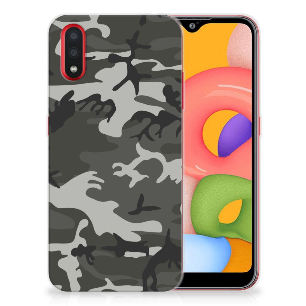Samsung Galaxy A01 TPU bumper Army Light