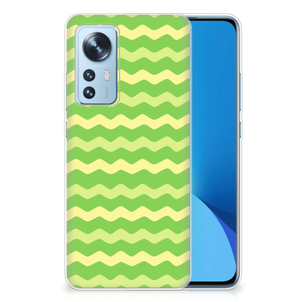 Xiaomi 12 | 12X TPU bumper Waves Green B2C Telecom