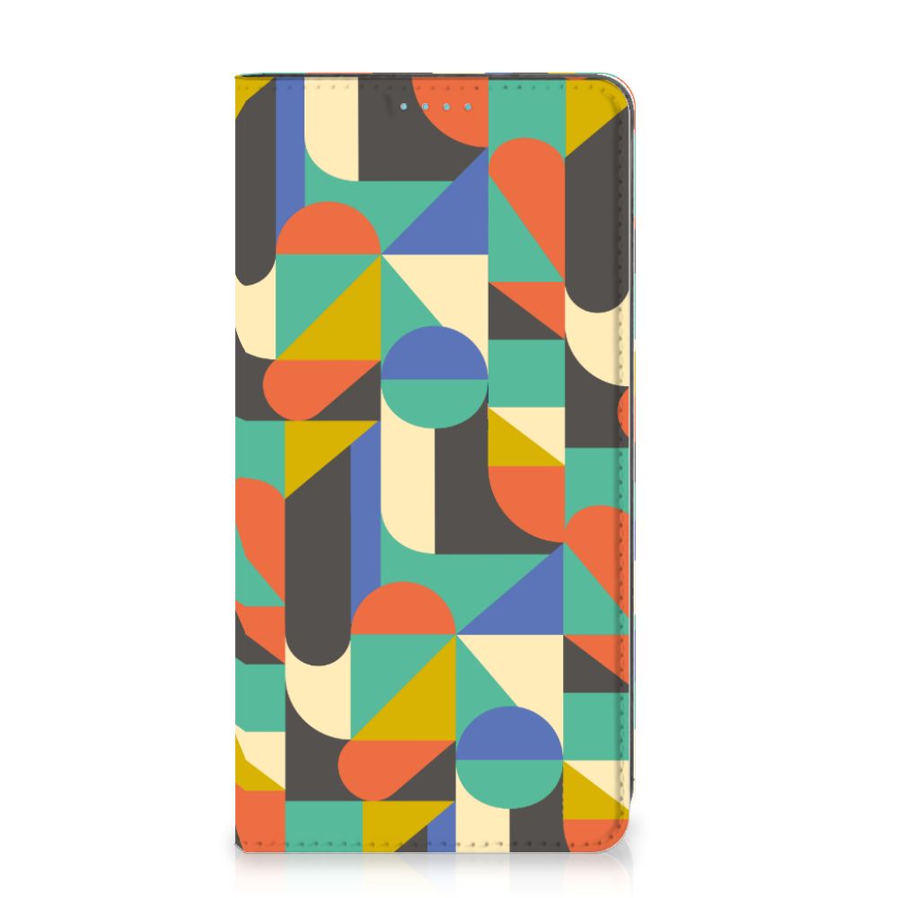 Samsung Galaxy A53 Hoesje met Magneet Funky Retro