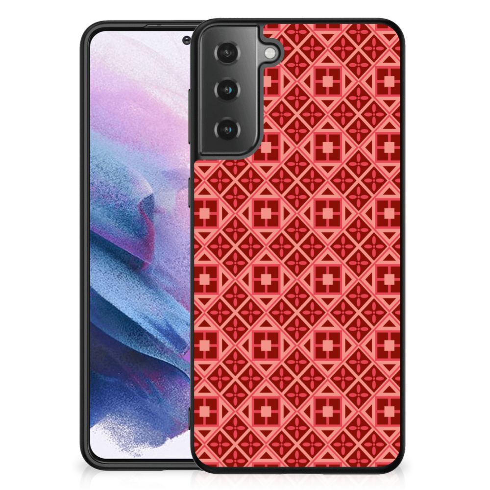 Samsung Galaxy S21 Plus Back Case Batik Rood