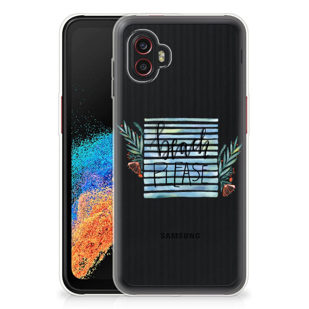 Samsung Galaxy Xcover 6 Pro Telefoonhoesje met Naam Boho Beach B2C Telecom