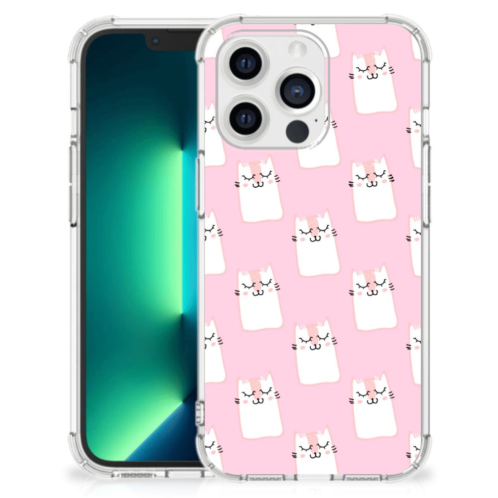 iPhone 13 Pro Max Case Anti-shock Sleeping Cats - B2C Telecom