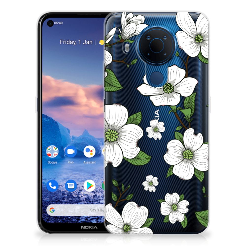 Nokia 5.4 TPU Case Dogwood Flowers