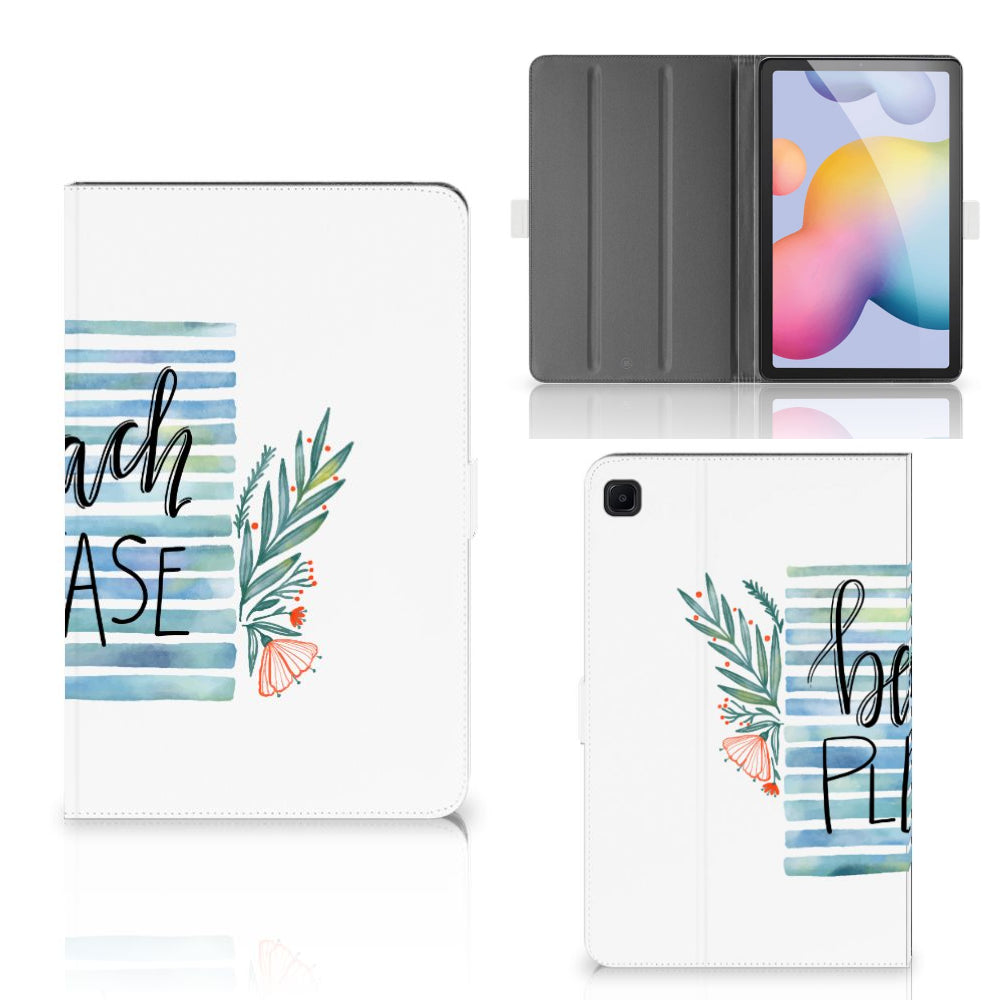 Samsung Galaxy Tab S6 Lite | S6 Lite (2022) Hippe Tablet Hoes Boho Beach
