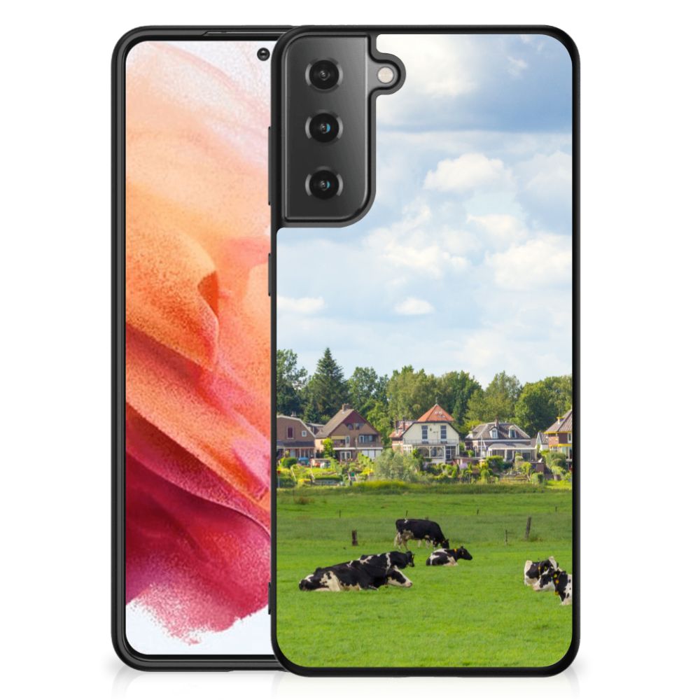 Samsung Galaxy S21 Dierenprint Telefoonhoesje Koeien