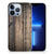 Apple iPhone 13 Pro Bumper Hoesje Steigerhout met steigerhout print en een stijlvolle uitstraling.
