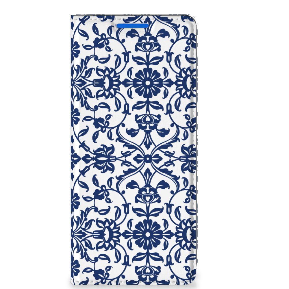 OPPO Reno 6 Pro Plus 5G Smart Cover Flower Blue - B2C Telecom