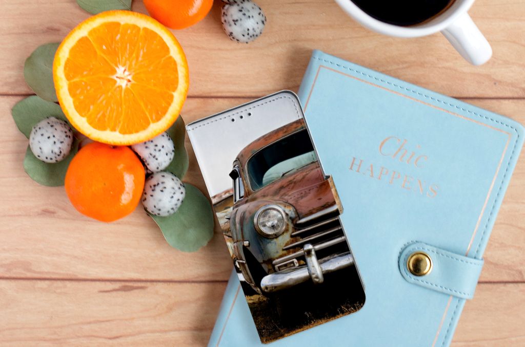 OPPO A91 | Reno3 Telefoonhoesje met foto Vintage Auto