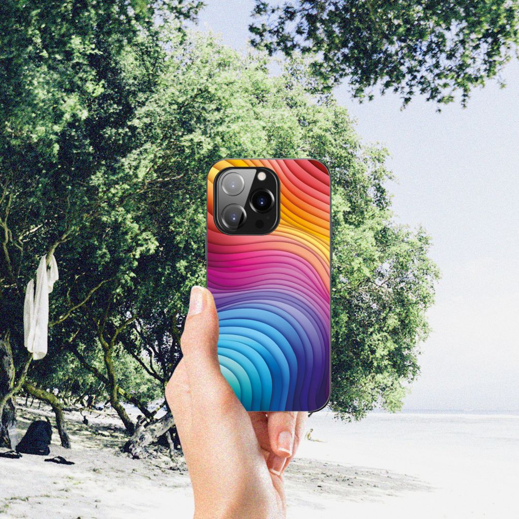 Backcover voor iPhone 14 Pro Regenboog B2C Telecom