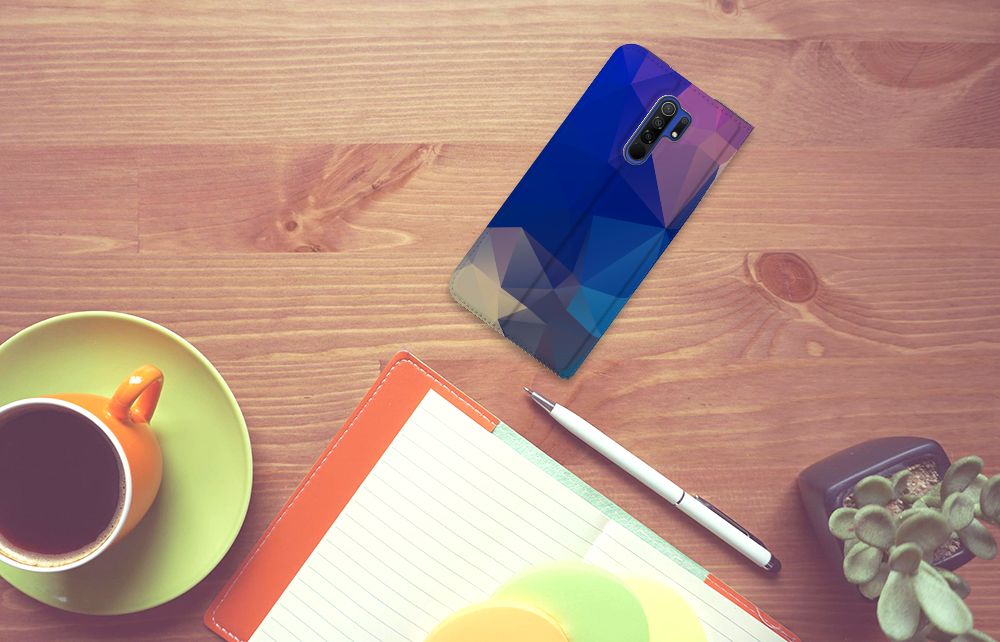 Xiaomi Redmi 9 Stand Case Polygon Dark - B2C Telecom