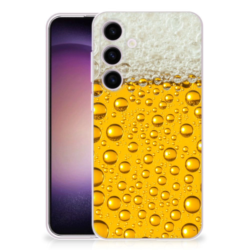 Samsung Galaxy S24 Siliconen Case Bier