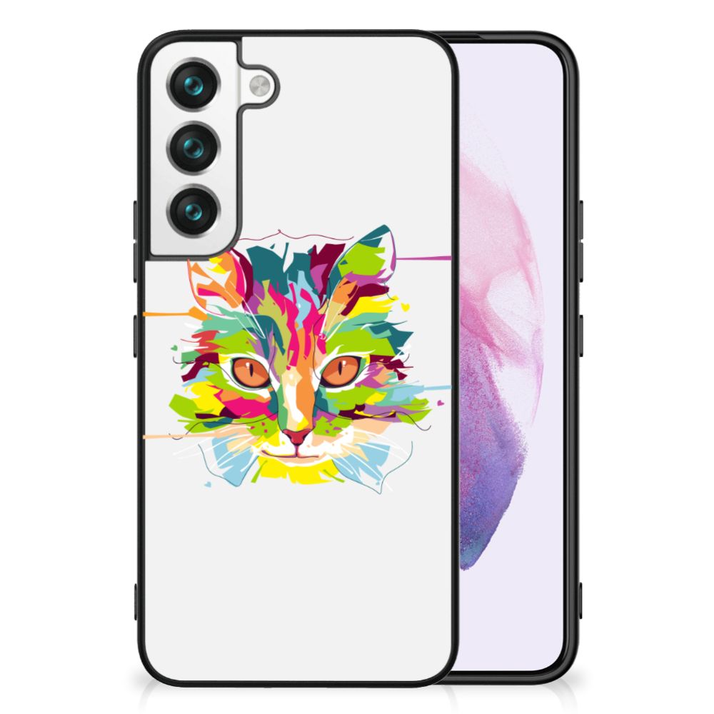 Samsung Galaxy S22 Hoesje Cat Color