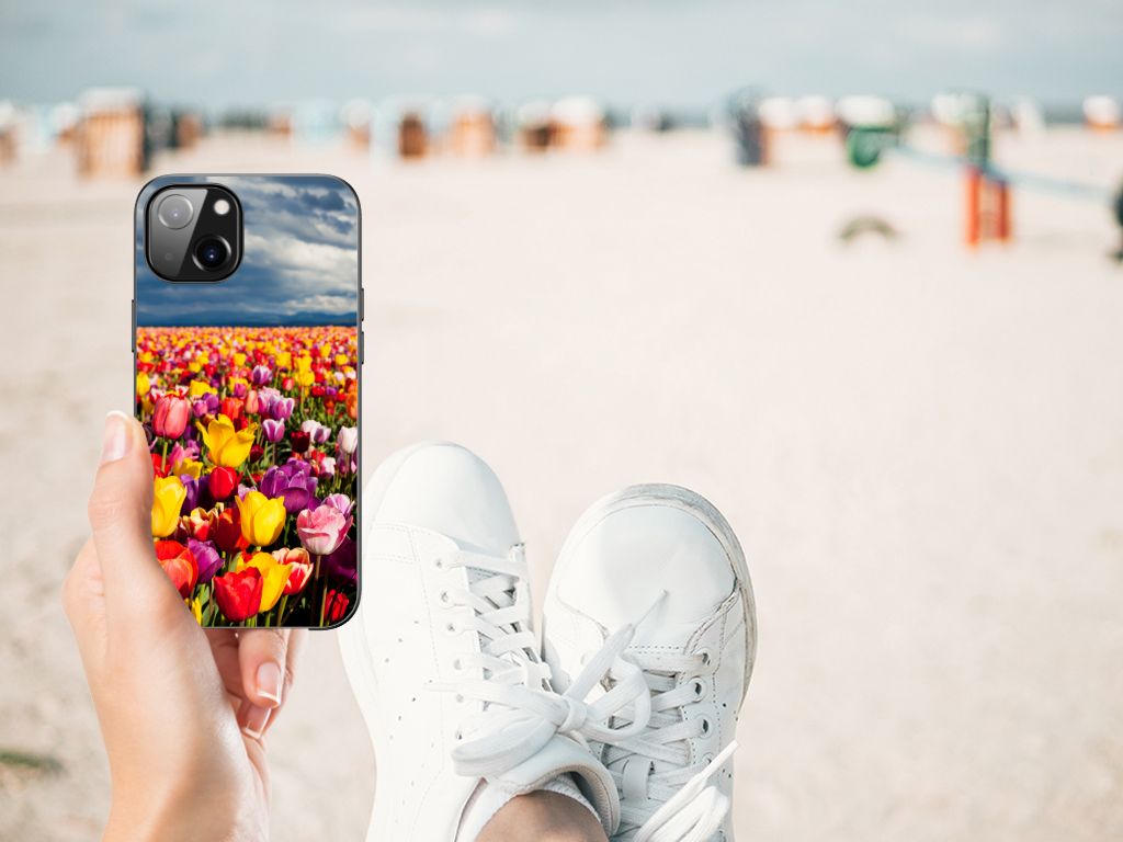 Apple iPhone 13 Bloemen Hoesje Tulpen B2C Telecom