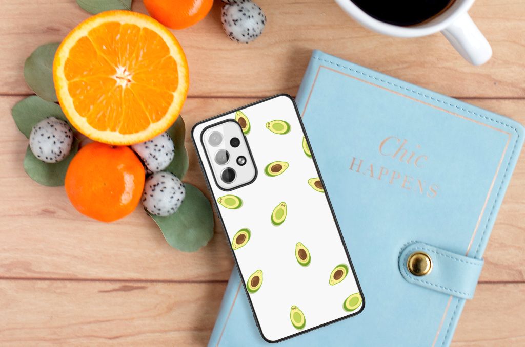 Samsung Galaxy A73 Back Cover Hoesje Avocado B2C Telecom