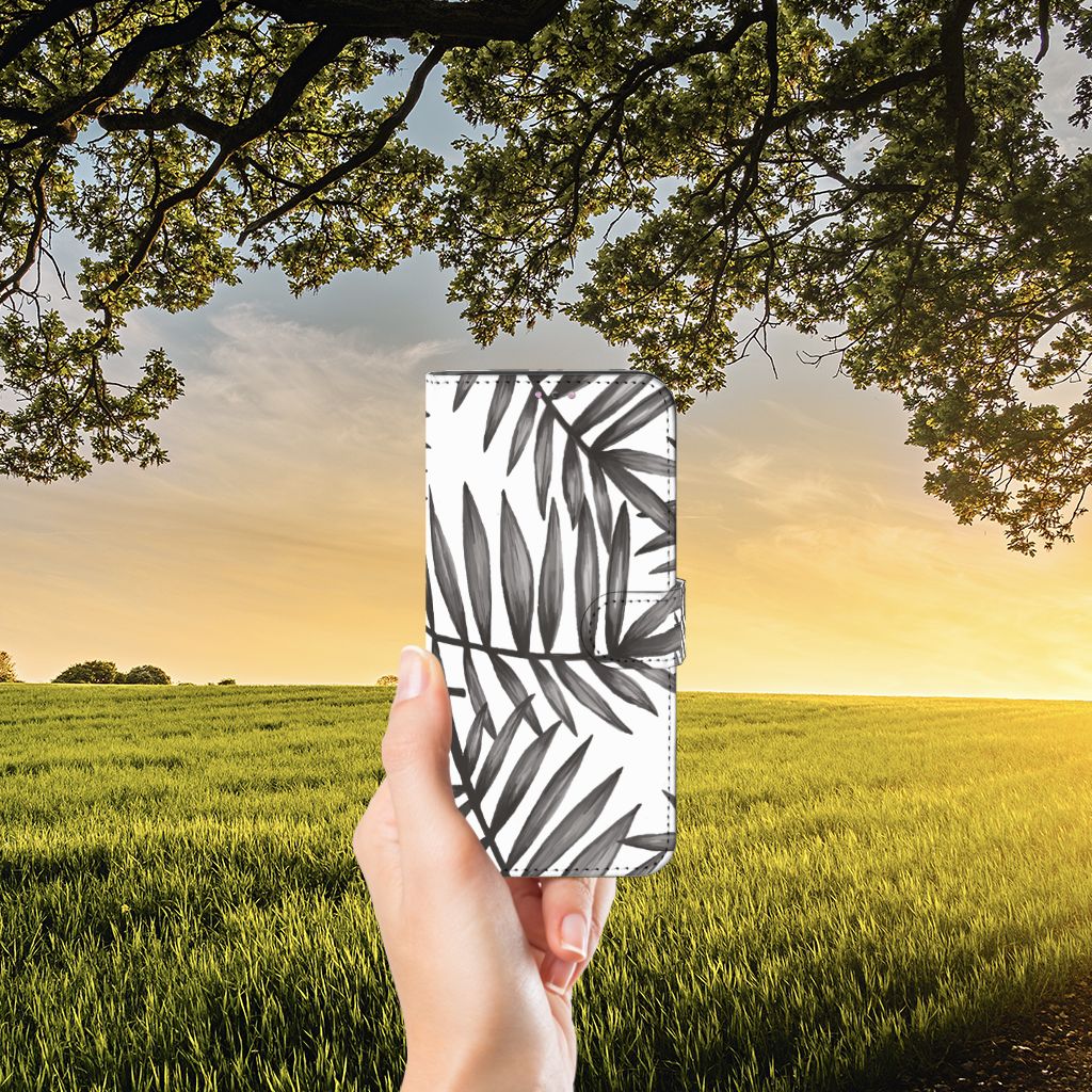 Xiaomi Redmi Note 11 Pro 5G/4G Hoesje Leaves Grey