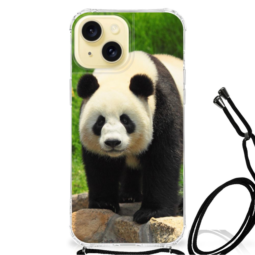 Apple iPhone 15 Case Anti-shock Panda