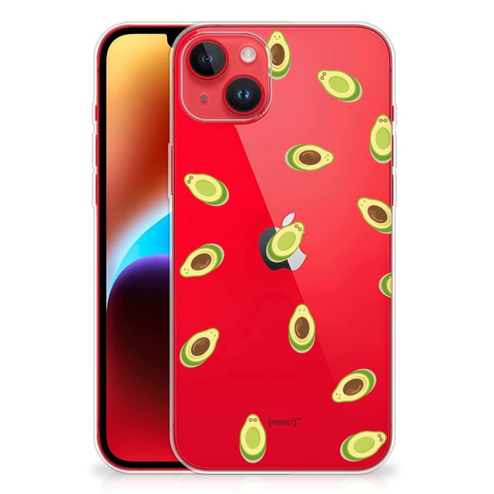 iPhone 14 Plus Siliconen Case Avocado