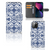 iPhone 13 Mini Hoesje Flower Blue