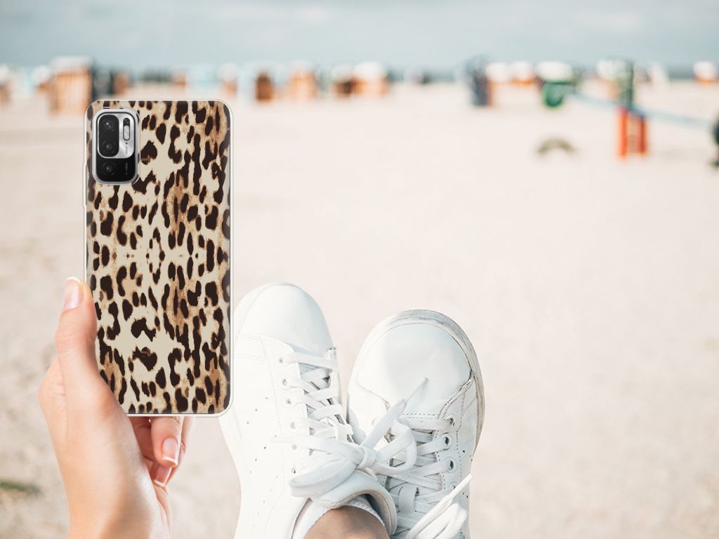 Xiaomi Redmi Note 10/10T 5G | Poco M3 Pro TPU Hoesje Leopard B2C Telecom