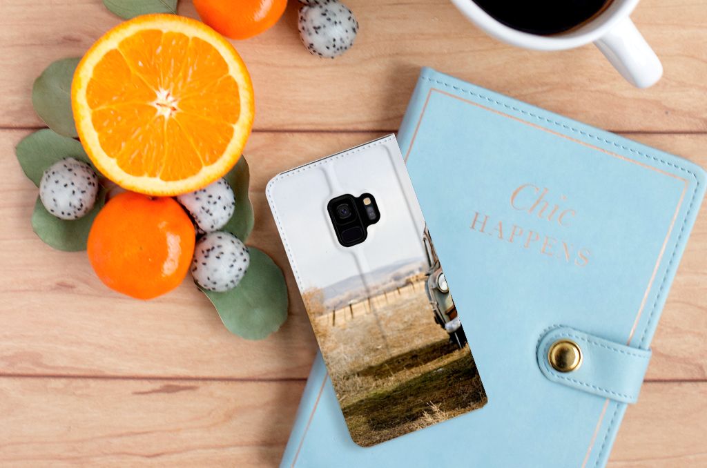 Samsung Galaxy S9 Stand Case Vintage Auto