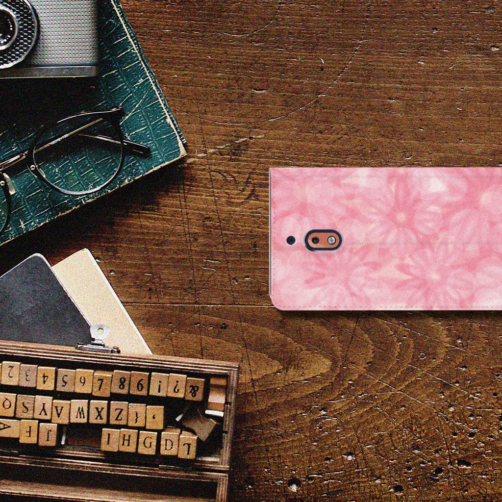 Nokia 2.1 2018 Smart Cover Spring Flowers