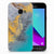 Samsung Galaxy Xcover 4 | Xcover 4s TPU Siliconen Hoesje Marble Blue Gold