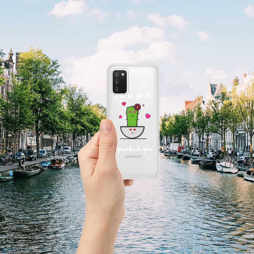 Samsung Galaxy A03S Telefoonhoesje met Naam Cactus Glad B2C Telecom