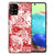 Telefoonhoesje Samsung Galaxy A71 Angel Skull Rood B2C Telecom