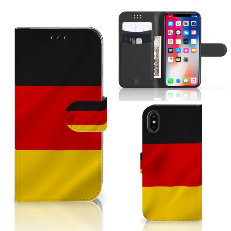 Apple iPhone X | Xs Bookstyle Case Duitsland