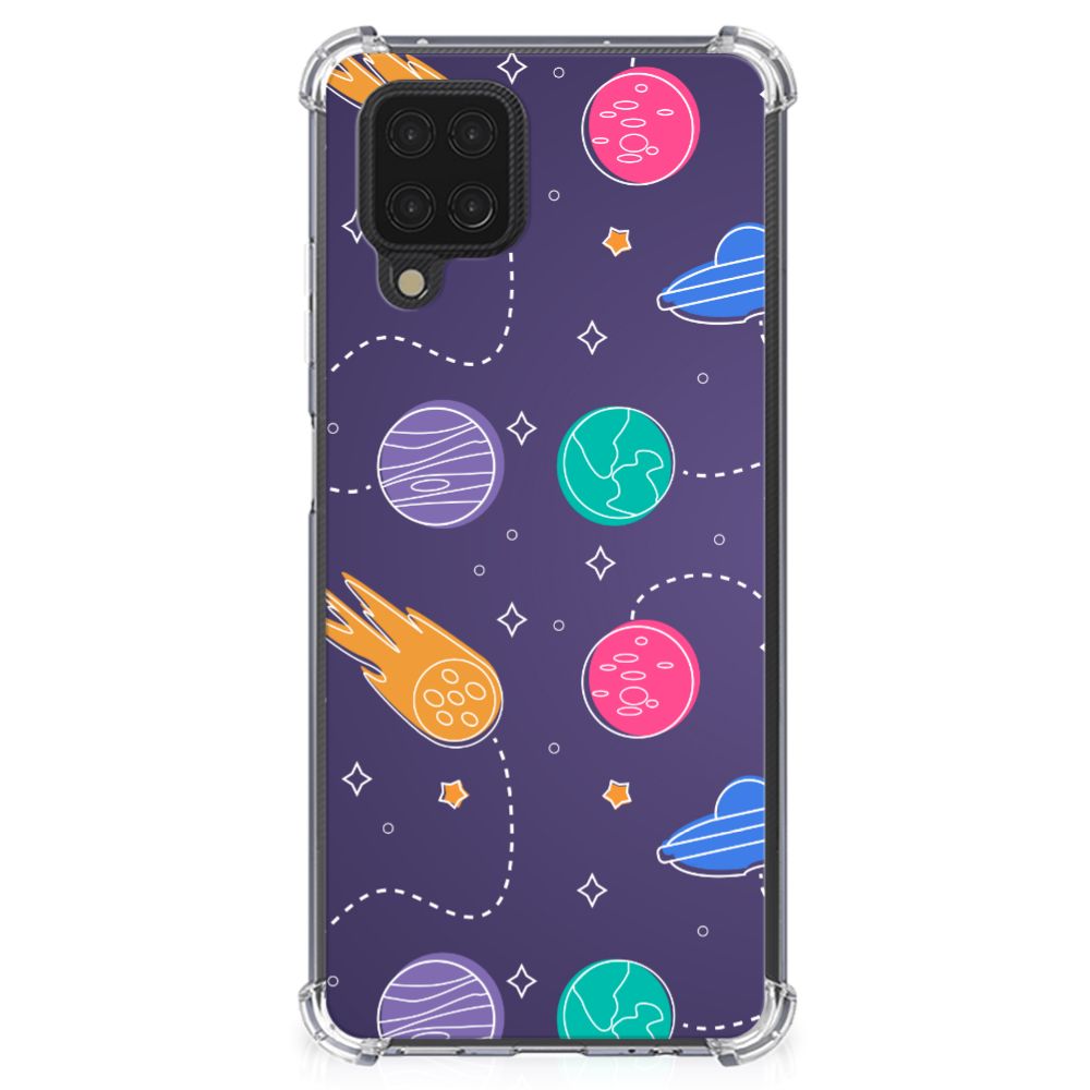Samsung Galaxy A12 Anti Shock Bumper Case Space - B2C Telecom