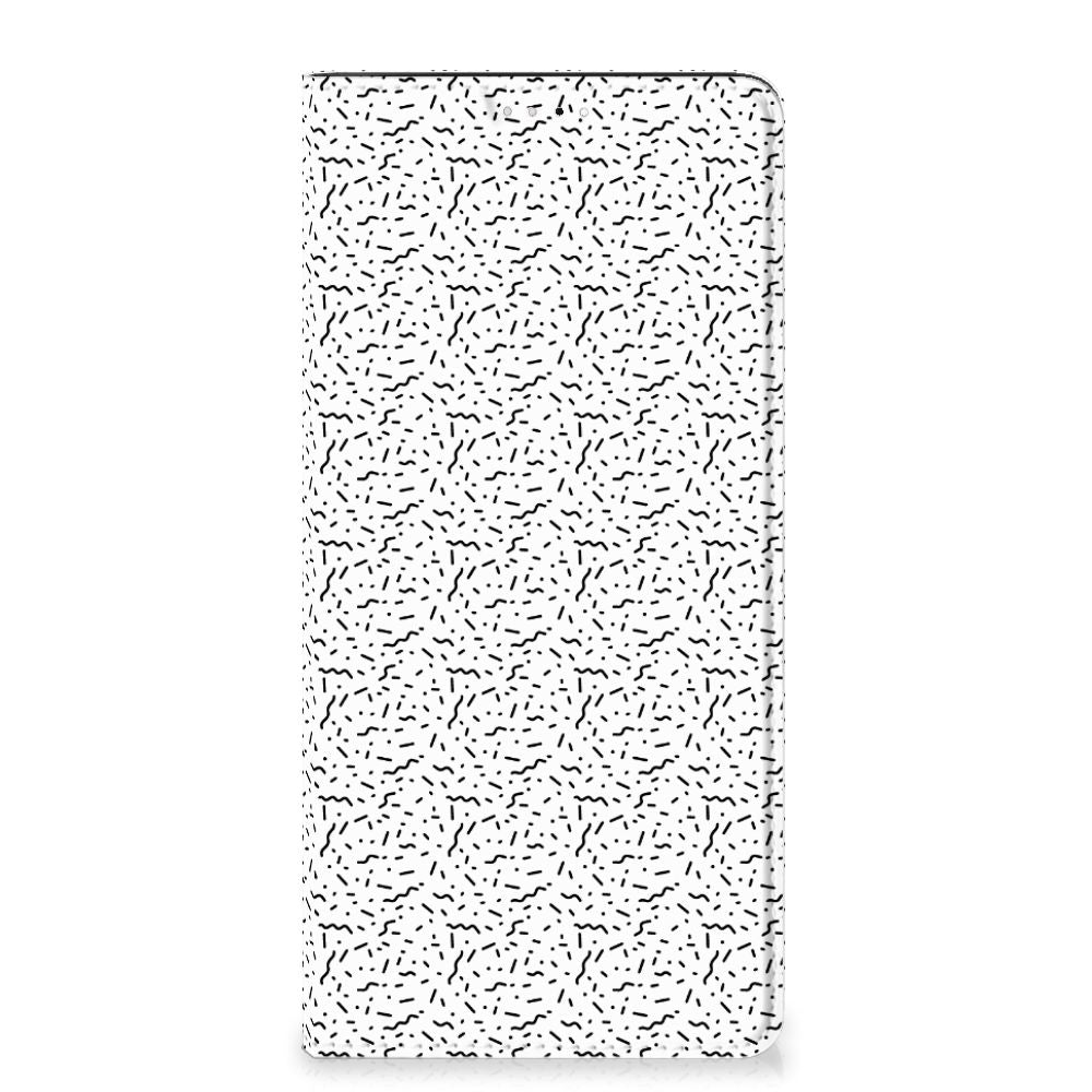 Samsung Galaxy A33 5G Hoesje met Magneet Stripes Dots - B2C Telecom