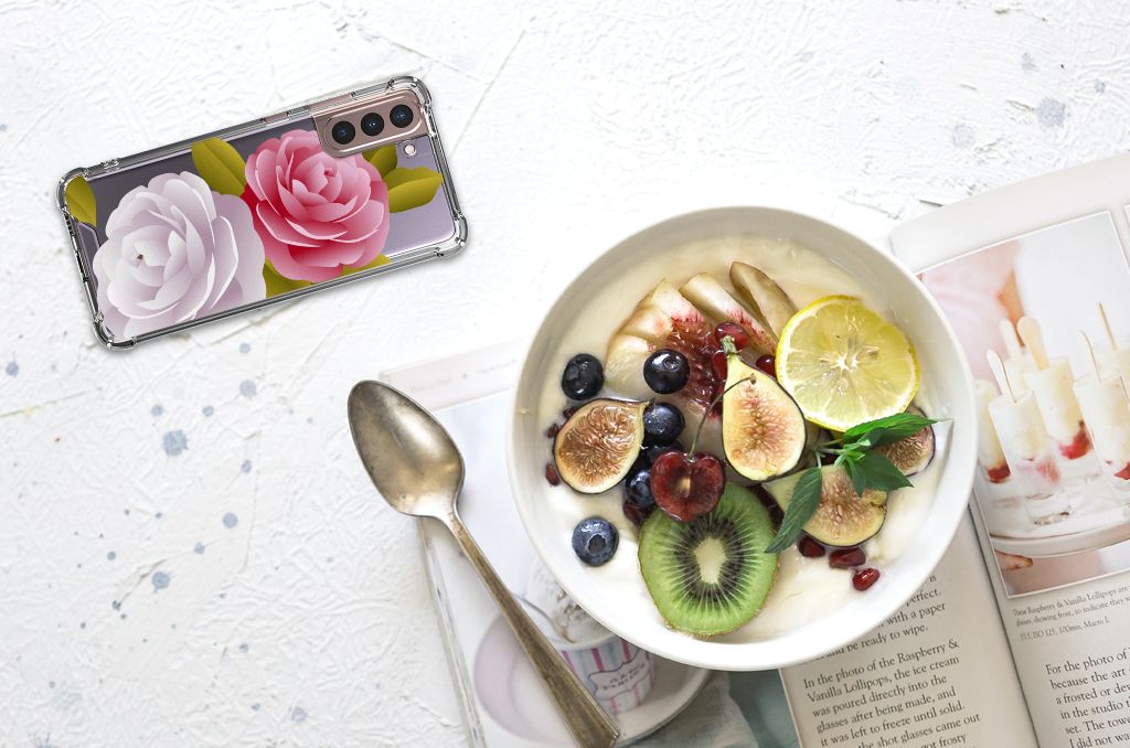 Samsung Galaxy S21 Plus Case Roses B2C Telecom