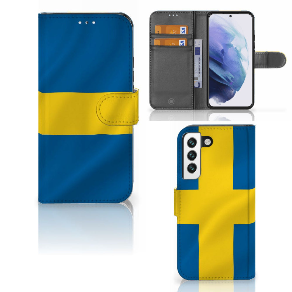 Samsung Galaxy S22 Bookstyle Case Zweden