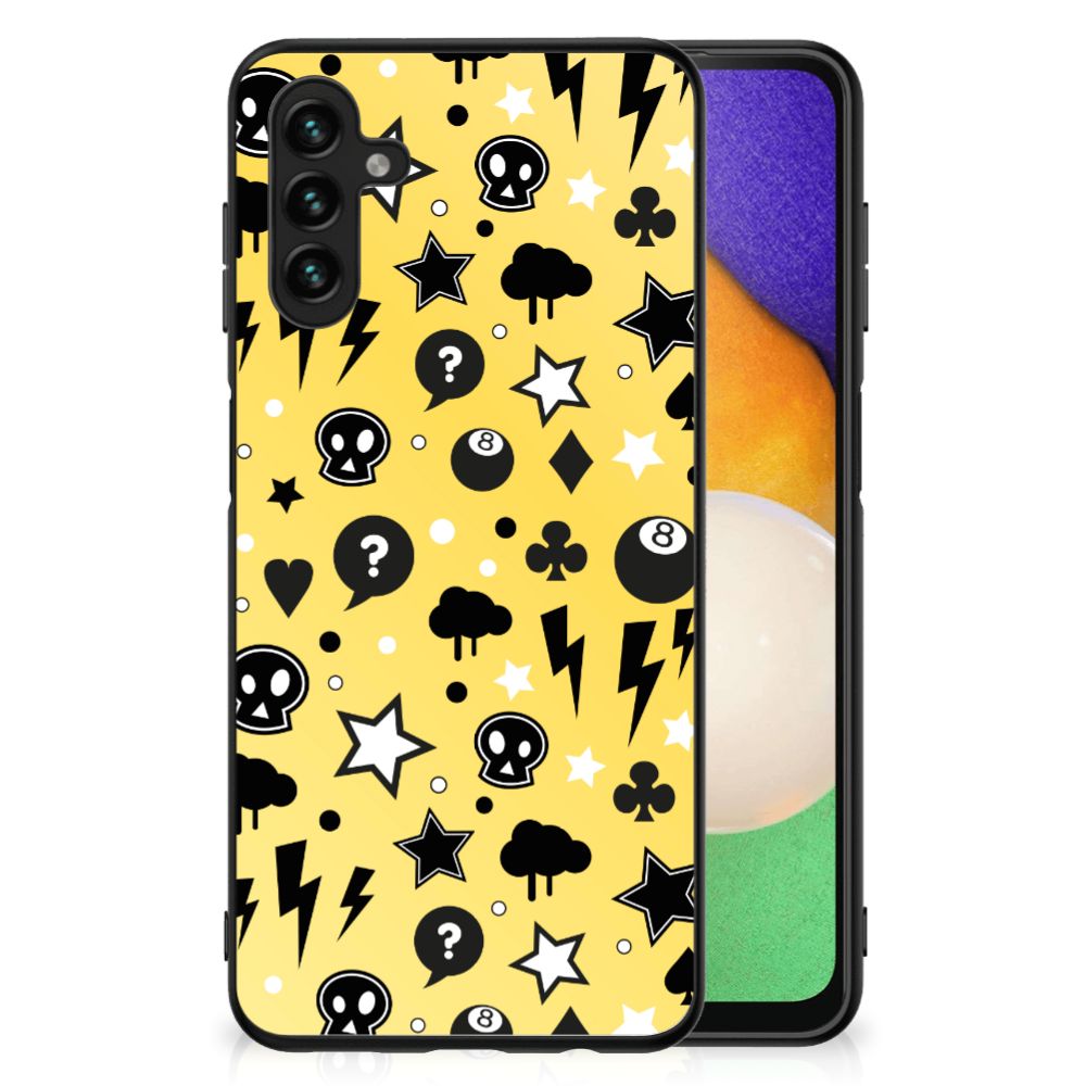Telefoonhoesje Samsung Galaxy A13 5G | A04s Punk Geel
