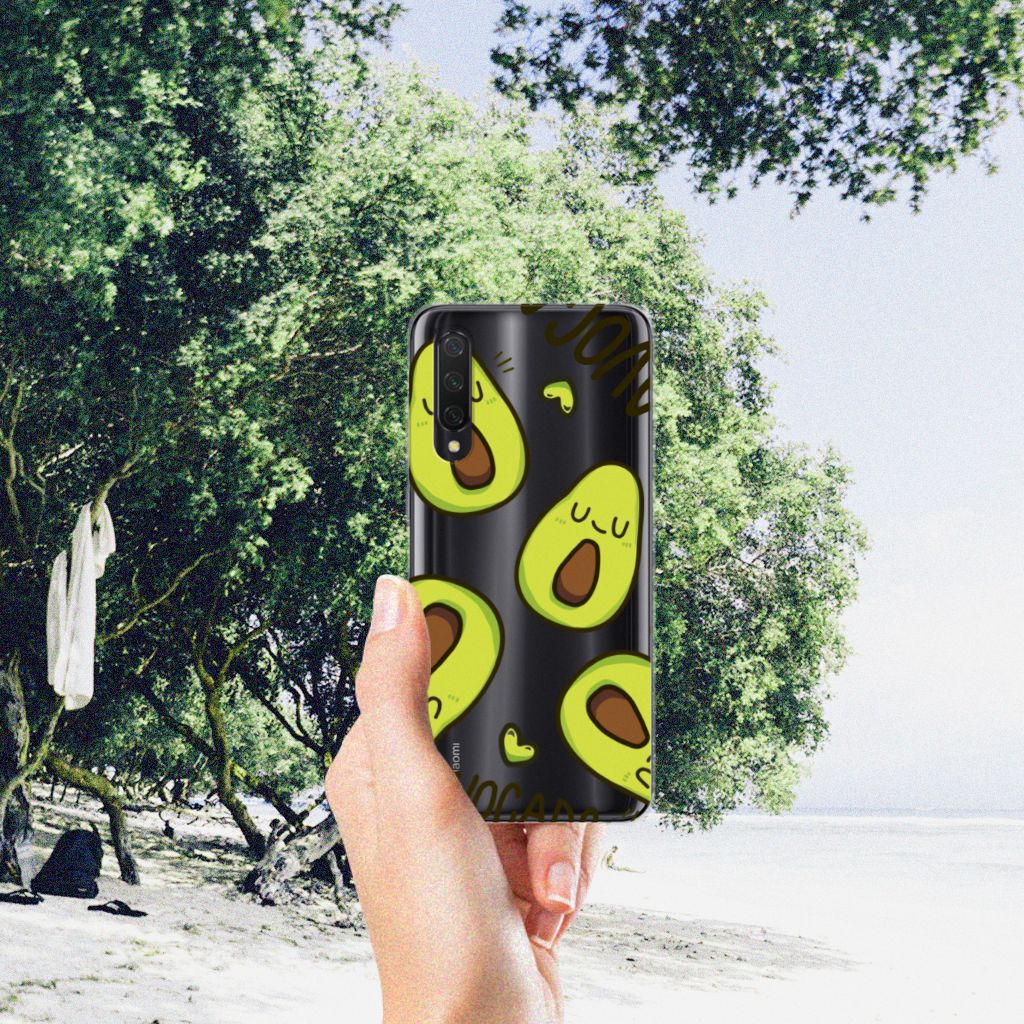 Xiaomi Mi 9 Lite Telefoonhoesje met Naam Avocado Singing B2C Telecom