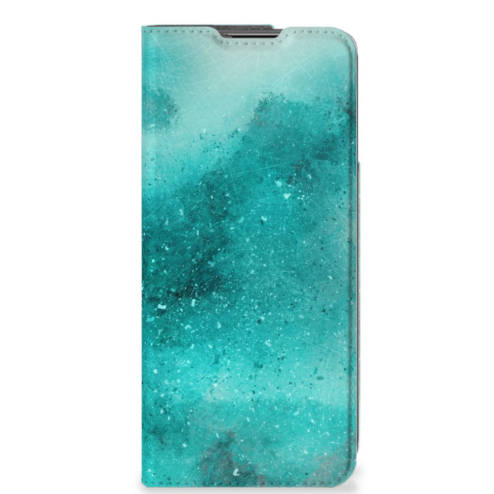 Bookcase OnePlus Nord CE 2 5G Painting Blue - B2C Telecom